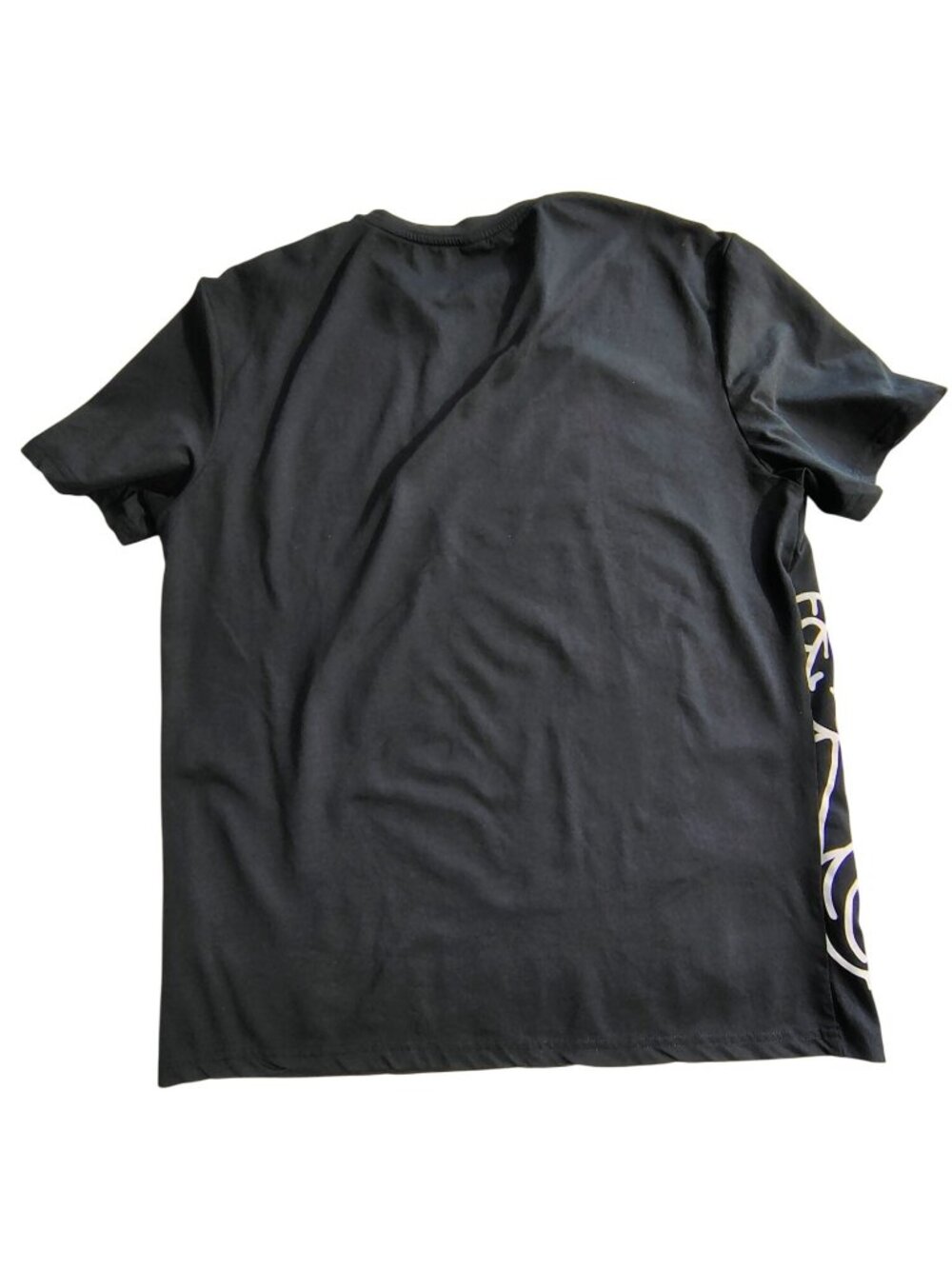 Shein Mens Black Graphic Tee Los Angeles Design Size L Lightweight, breathable - Picture 2 of 7